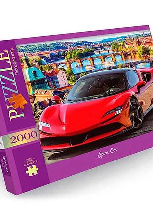 Пазл "sport car" danko toys c2000-01-10, 2000 эл.