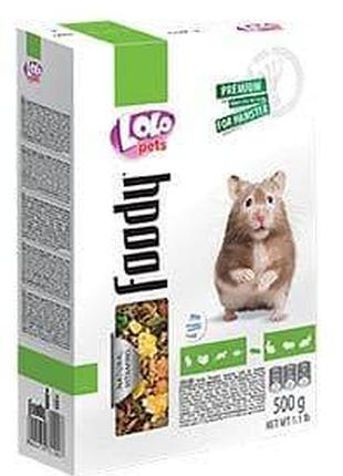 Корм для хомячків lolo pets 500 г