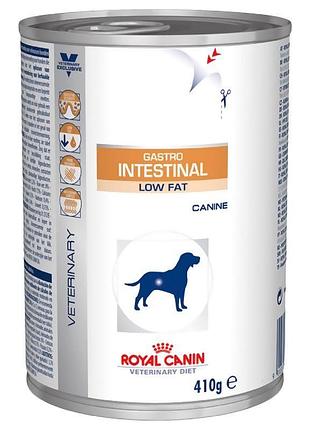 Royal canin gastro-intestinal low fat (роял канин гарто интестинал лоу фэт) консервы для собак 410 г royal canin