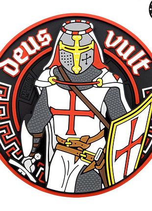 M-tac нашивка deus vult 3d pvc