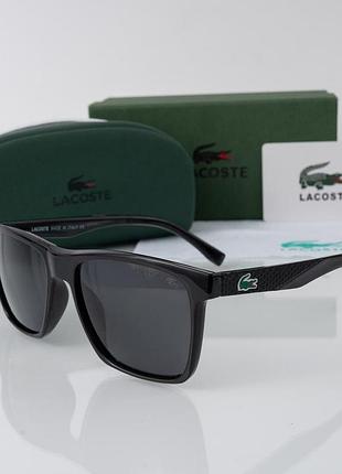 Брендовые стильные мужские очки с поляризацией lacoste (009)