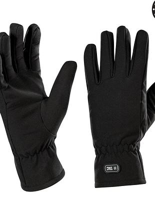 M-tac рукавички демісезонні soft shell black