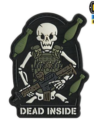 M-tac нашивка dead inside black/olive