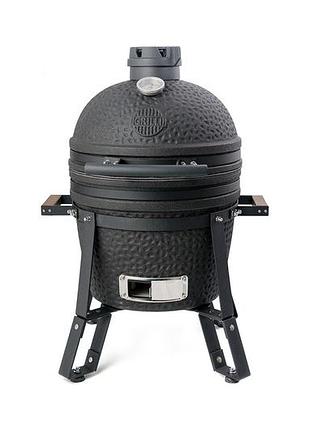 Керамічний вугільний гриль kamado s 5 в 1 з системою bbq block fire grilli 733777 код: 012010