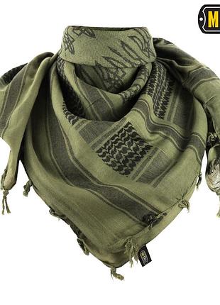 M-tac шарф шемаг із тризубом olive/black