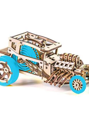 Деревянный конструктор "hot rod" time for machine t4m380303 синий