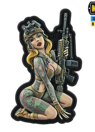 M-tac нашивка girl №5 pvc якудза