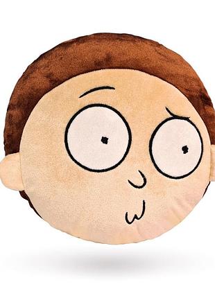 Декоративна подушка обличчя морті "rick and morty" frmmorpil22gn002