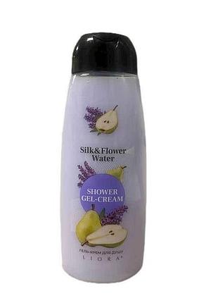 Гель для душу 430мл silkflower water тм liora