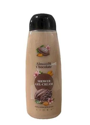 Гель для душу 430мл almondchocolate тм liora