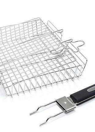 Решітка для приготування з ручкою broil king 65070 код: 004723