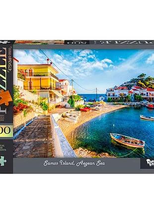 Пазл "samos island. aegean sea" danko toys c500-14-03, 500 эл.