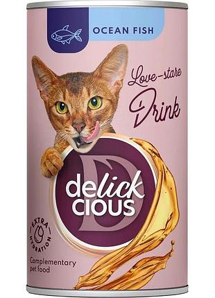 Напиток delickcious для котов с курицей 140 гр.