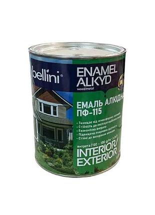 Эмаль алкидная пф-115 черный 2,8кг тм bellini