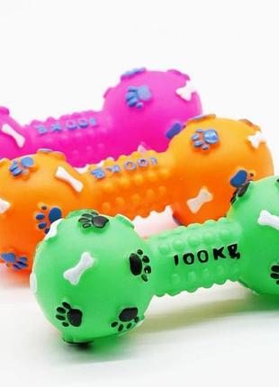 Гантель игрушка для собак 14х5 см