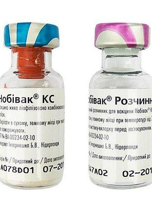Нобівак кс-вакцина проти бордетельозу і парагрипу собак
