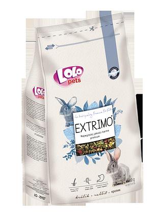Extrimo корм для кролика 750 г lolopets 70127