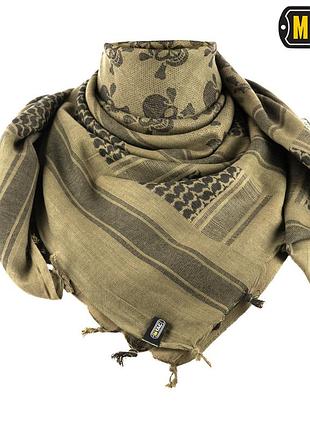 M-tac шарф шемаг pirate skull olive/black