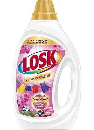 Гель для прання 900мл color ефірні масла малазійськоа квітка тм losk