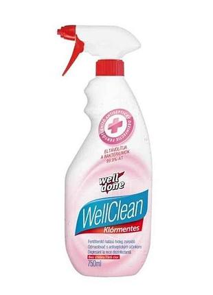 Средство для удаления жира 750мл триггер (без хлора) well clean degreaser тм well done