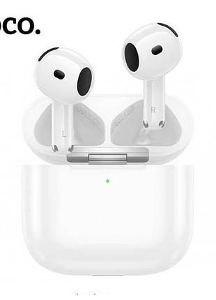 Навушники бездротові bluetooth hoco ew95 вкладки true wireless stereo headset білі