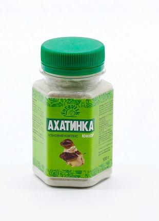 Ахушка юниор белково-кальциевая кормушка с травами для улитки 100г