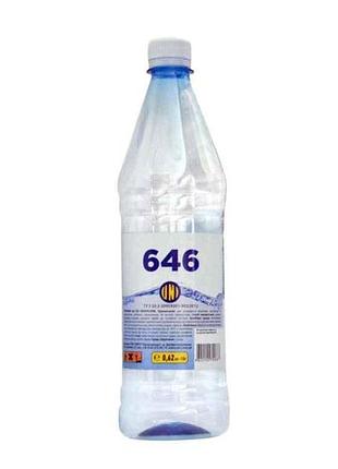 Растворитель 646 1л 0.62кг б/п тм uni