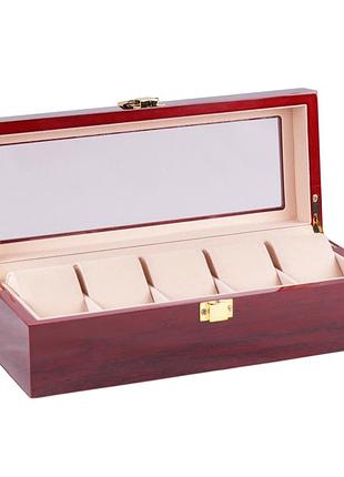 Скринька для зберігання годинників craft 5wb.red