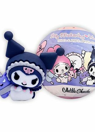 Игрушка-сюрприз в шаре "моя мелоди и куроми" cool things hk023 серии hello kitty в ассортименте