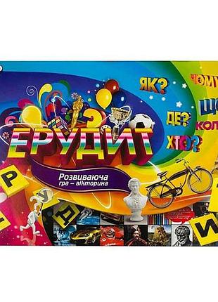 Настольная игра "эрудит" dtg26-u на украинском языке