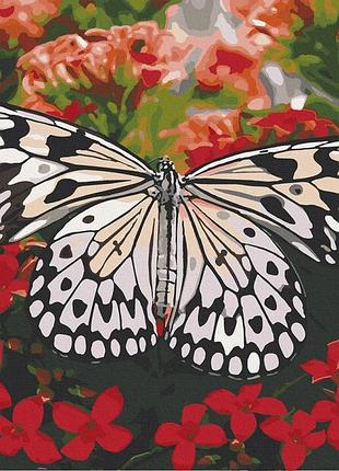 Картина по номерам. art craft "красавица в цветах" 40х50 см 13119-ac