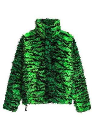 Стильная шуба куртка кофта реглан kenzo + h&m