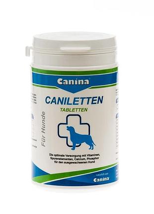 Caniletten canina (канилеттен) - активный кальций для собак 150 таблеток 300 г