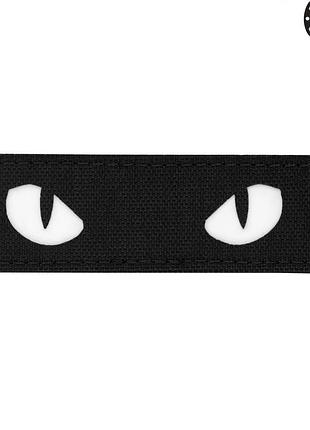 M-tac нашивка cat eyes laser cut black/gid