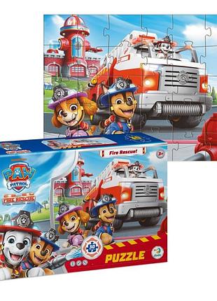 Дитячий пазл "paw patrol fire rescue" 200641, 30 елементів