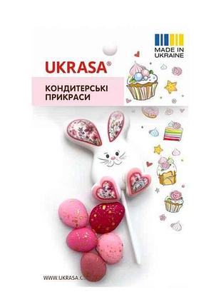 Зайчик на палочке с крашанками микс тм украса