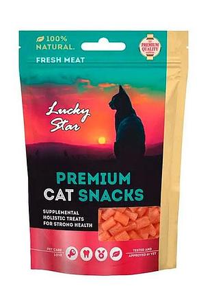 Шматочки вяленого курячого мяса luckystar, 65 г