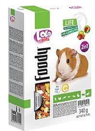 Lolopets корм для морської свинки 2в1 340 г 71304