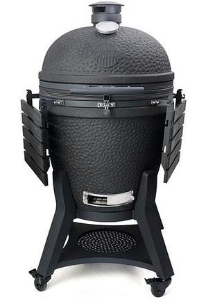 Керамічний вугільний гриль kamado xl 5 в 1 з системою bbq block fire grilli 759777 код: 012009