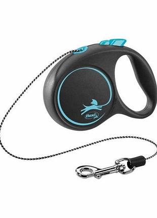Рулетка flexi (флексы) design трос xs 8кг3м синий