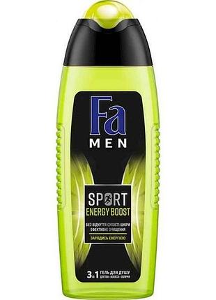 Гель для душу men sport вибух свіжості 400мл тм fa