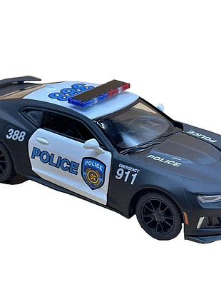 Колекційна машинка "chevrolet camaro zl1" kt5399wpr(black) масштаб 1:42