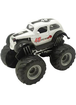 Дитяча машинка "monster car" автопром ap7446 масштаб 1:50 білий