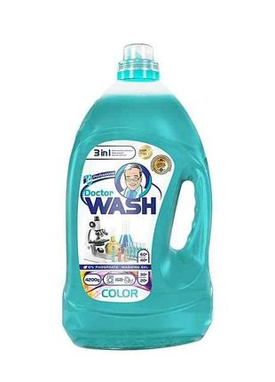 Гель для стирки цветных вещей 2,1л тм doctor wash