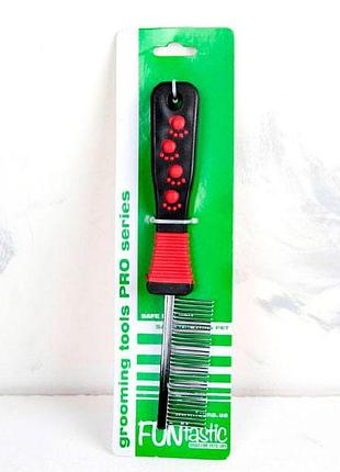 Расческа для собак funtastic d9631-15
