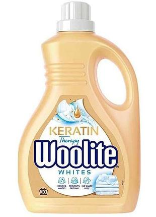 Засiб рiдкий для прання 1,8л д/світлих та білих тканин з кератином тм woolite