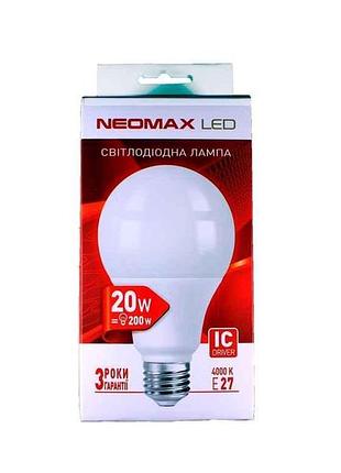 Лампа светодиодная арт.nx20l e27, 20вт 4500к тм neomax