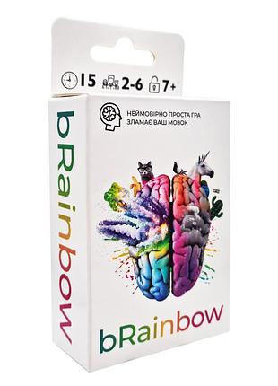 Карткова гра brainbow fgs64, 60 карток, українською мовою