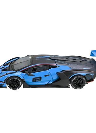 Модель автомобиля "lamborghini" ap7700(blue) масштаб 1:24 2