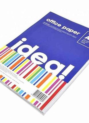 Бумага офисная a4 плотная. 80 г/м2, 100 листов тм idea
